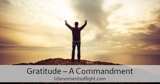 Gratitude – A Commandment