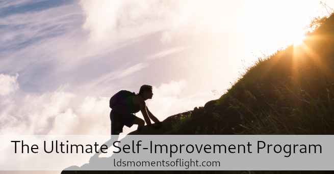 The Gospel is the ultimate self-improvement program