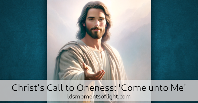 Christ’s Call to Oneness: The Deeper Meaning of 'Come unto Me' Preview